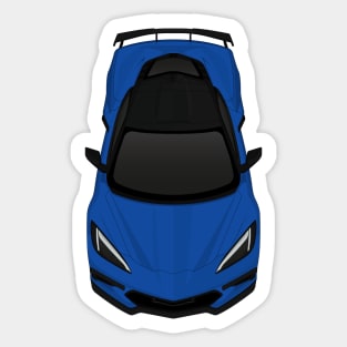 C8 Blue Sticker